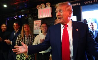 Donald Trump uskutočnil svoju prvú Bitcoin transakciu počas kampane v New Yorku – začiatok nového bull runu?