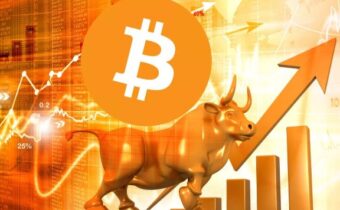 Tento graf naznačuje, že Bitcoin môže smerovať k rekordným maximám nad $73K